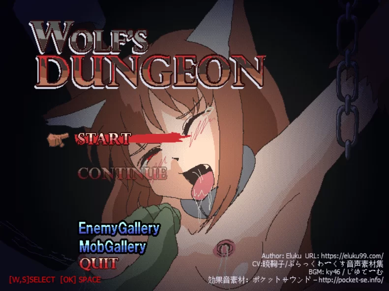 [PC-ACT] [更新]【街机ACT/像素全动态/生肉】狼娘的地牢（Wolf… [1+200M][百度盘]