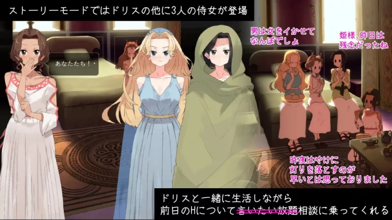 [SLG官中PC动态CV]多丽丝公主与夜晚的奥兹托梅 ドリス姫と… [1+1.15G][百度盘]