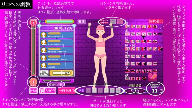 [PC-SLG] 【互动SLG/3D作品/动态/汉化】战斗员A（戦闘員A）V1.0… [1+4.3G][百度盘]