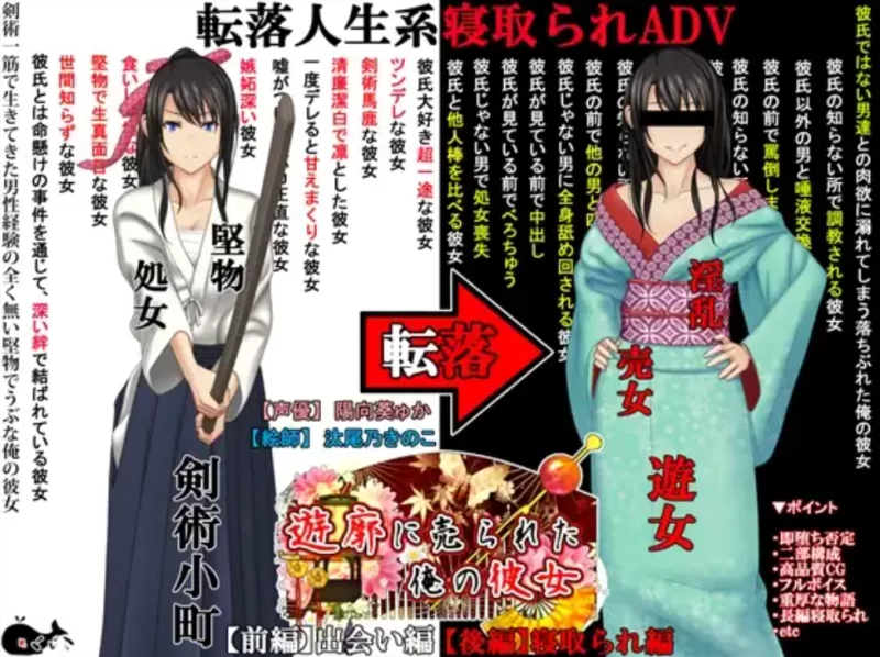 [PC古装SLG]被卖到花街柳巷的我的女朋友2.02汉化版 [1+1.33g][百度盘]