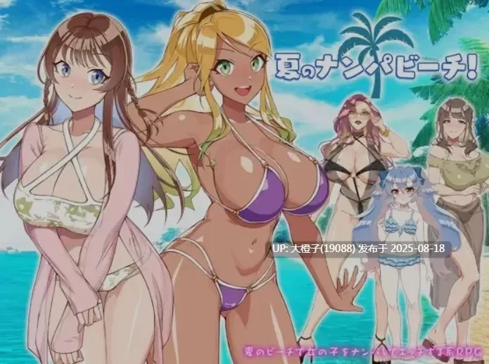 [日式RPG汉化PC] [メジロ区]夏日海滩搭讪 夏のナンパビーチ [n+463m][百度盘]