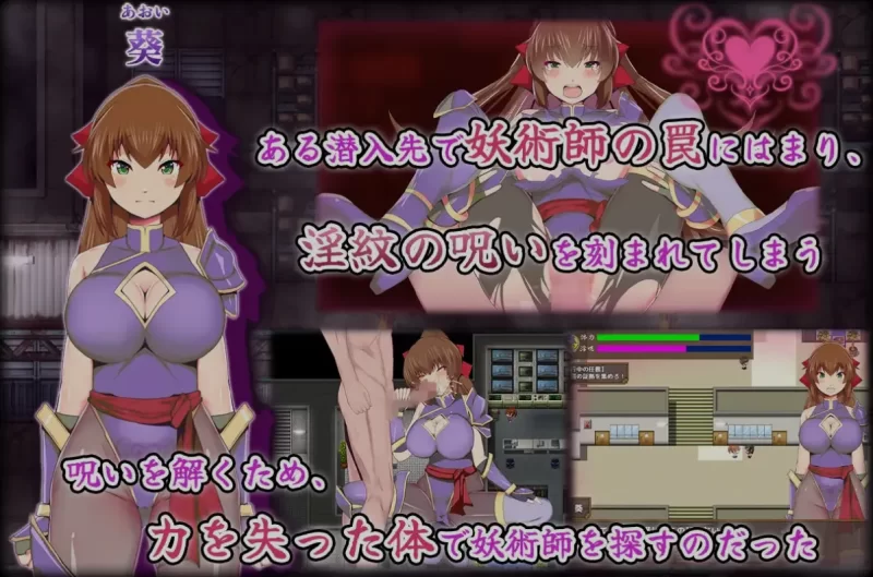 [PC/佳作/战斗H/强奸/AI汉化] 女忍者葵～被妖术师刻下的银纹 [1+593M][百度盘]