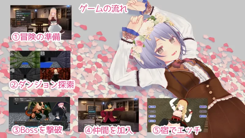 【RPG/官中/动态/PC】迷宫之花 迷宮ノ花 Labyrinth Flowers [1+1.9G][百度盘]