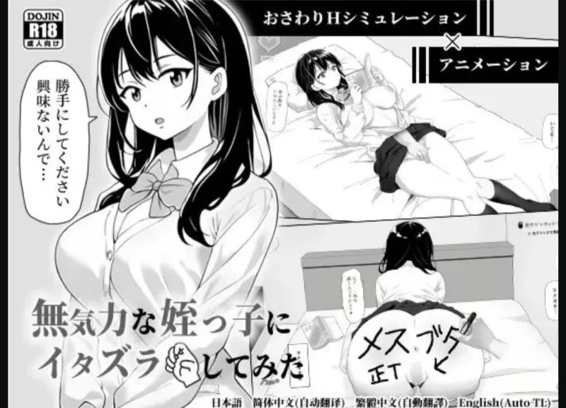 [电脑/互动SLG/官方中文]我跟我那无精打采的侄女开了个玩笑 [1+65mb][百度盘]