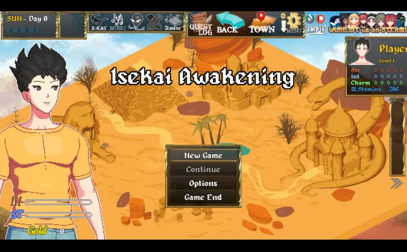 [RPG 机翻 像素动态 pc]异世界觉醒Isekai Awakening v1.47.51 [1+1.3g][百度盘]