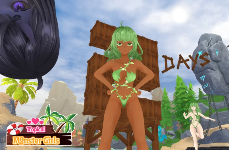 【SLG/官中步兵/动态/PC】热带怪物女孩 Tropical Monster Girls v1.3.0 [1+1G][百度盘]