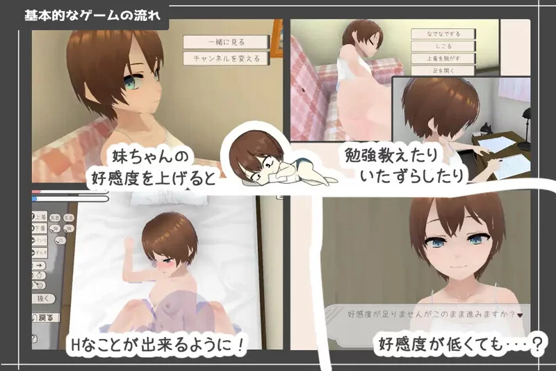 [PC-SLG] [更新]【互动养成SLG/3D作品/全动态/汉化】和妹妹一… [1+1.5G][百度盘]