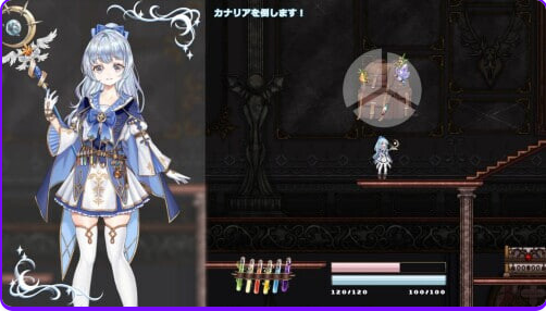 【PC/官中/动作/ACT游戏/1.50G】 轮回的莉薇娅 （リンネのリビア(仮） Ver0.4 demo fix1 官中版+动作ACT游戏+1.50G