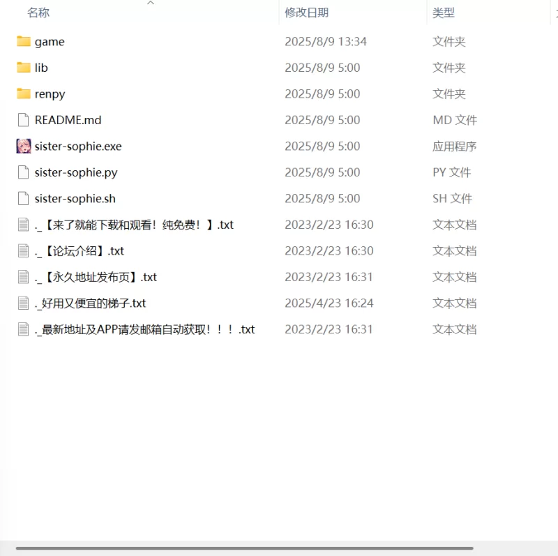 【新作ADV官中PC CV】修女索菲的秘密花园v1.0.8 [1+764m][百度盘]