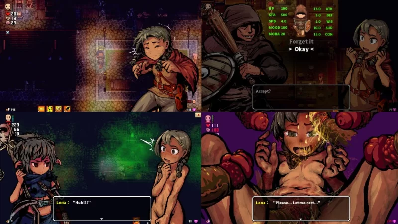 【神作RPG/中文/凌辱/PC】洛娜的世界 LonaRPG Ver0.10.0.1+MOD 官方中文版【755M】 [1+750m][百度盘]